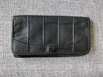 Leren enveloppe tas, Sieraden, Tassen en Uiterlijk, Tassen | Damestassen, Ophalen of Verzenden, Zo goed als nieuw, Zwart, Handtas