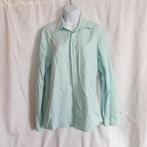Mooi blauw overhemd. Mt 39. merk Emilo Sandrini, Blauw, ., Zo goed als nieuw, .
