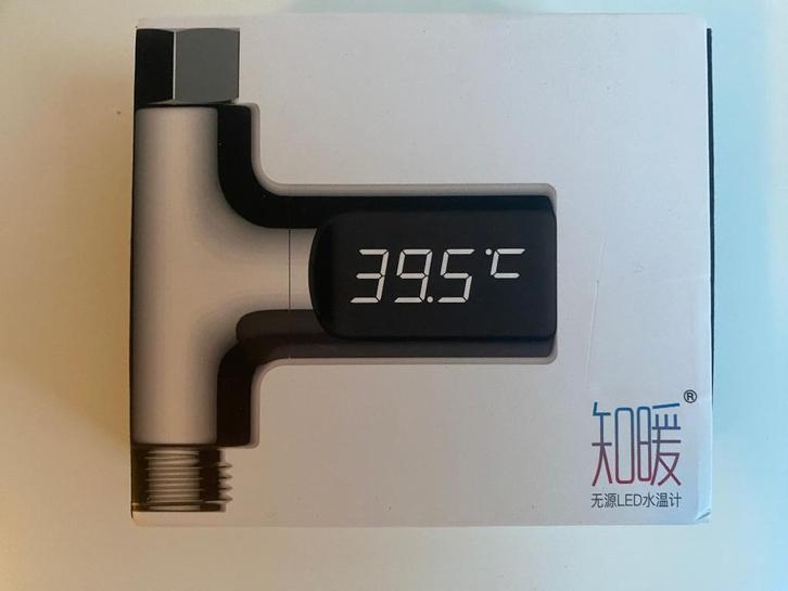 Thermostaat /thermometer tbv douchekraan, Huis en Inrichting, Woonaccessoires | Thermometers, Nieuw, Binnenthermometer, Ophalen of Verzenden