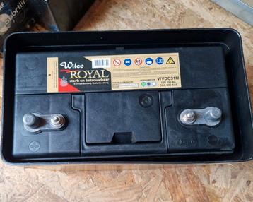Wilco Royal accu 12v 105ah nieuw nooit gebruikt. beschikbaar voor biedingen