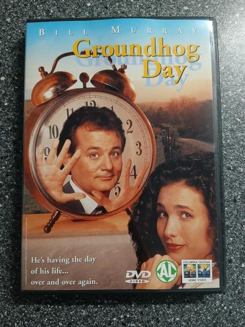 Dvd Groundhog Day, Cd's en Dvd's, Dvd's | Komedie, Zo goed als nieuw, Alle leeftijden, Ophalen of Verzenden