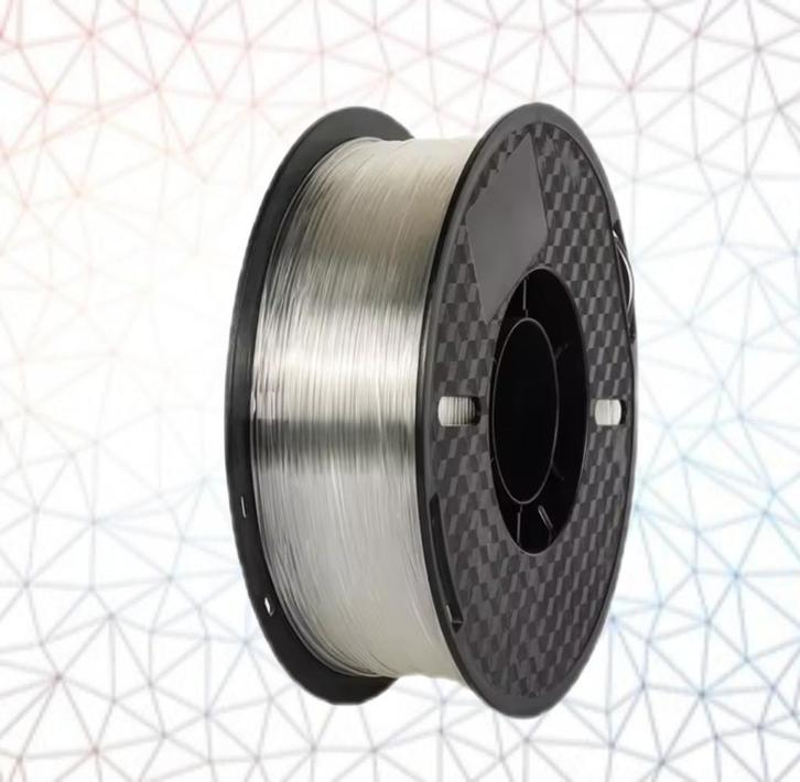 Kingroon 3D filament TRANSPARANT TPU 95A 1,75mm 1 kilo., Computers en Software, 3D-printerbenodigheden, Nieuw, Ophalen of Verzenden