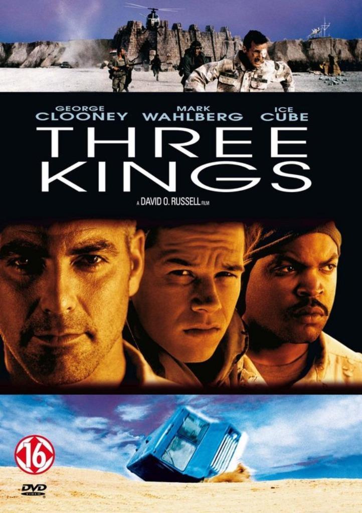 Dvd Three Kings (George Clooney,Mark Wahlberg,Ice Cube), Cd's en Dvd's, Dvd's | Actie, Gebruikt, Actiethriller, Vanaf 16 jaar