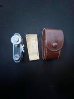 Vintage Watameter Belichtingsmeter met lederen etui, Ophalen of Verzenden, Gebruikt, Overige Merken