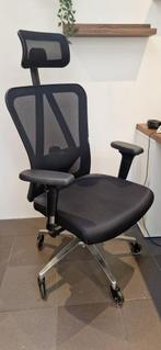mfavour Ergonomic Office Chair with 3D Armrests, Ophalen of Verzenden, Zo goed als nieuw, Zwart