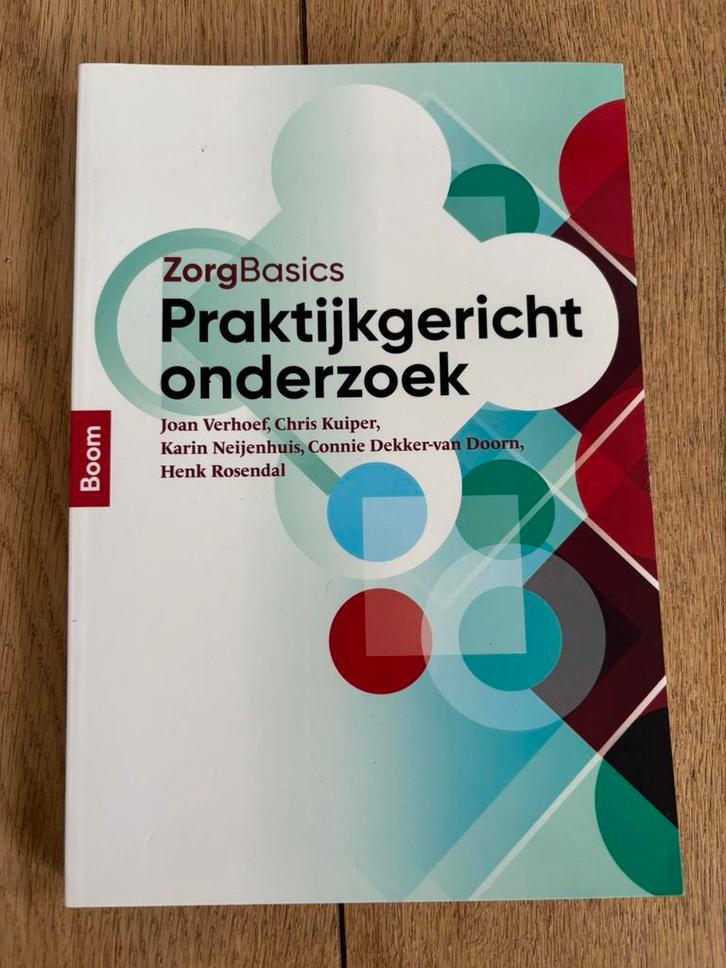 Chris Kuiper - Zorgbasics praktijkgericht onderzoek, Boeken, Gezondheid, Dieet en Voeding, Zo goed als nieuw, Ophalen of Verzenden