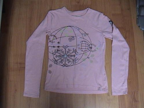 BADGIRLS / BAD GIRLS leuk roze shirt / sweater + opdruk 164, Kinderen en Baby's, Kinderkleding | Maat 164, Gebruikt, Meisje, Shirt of Longsleeve