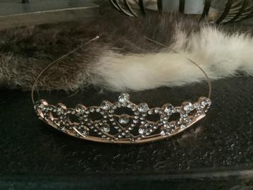 tiara diadeem haarbeugel prinses prinsessen strass kroon beschikbaar voor biedingen