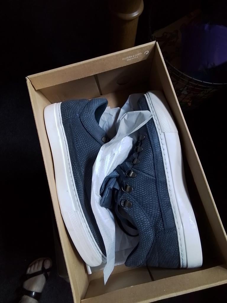 Heren schoenen, Ophalen, Zo goed als nieuw, Blauw, Sneakers of Gympen