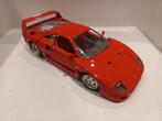 Ferrari F40 Bburago 1:18 modelauto 133, Hobby en Vrije tijd, Modelauto's | 1:18, Ophalen of Verzenden, Zo goed als nieuw, Auto