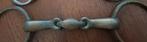 Dubbel gebroken bit 12,5 cm, Dieren en Toebehoren, Gebruikt, Dressuur, Harryhorse.nl, Harryhorse.nl