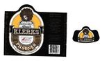 Bieretiket Klerks Pilsener - Brouwerij Lindeboom Neer, Verzamelen, Biermerken, Ophalen of Verzenden, Gebruikt, Overige typen, Overige merken