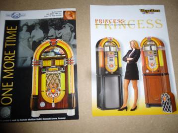 jukebox folder flyer wurlitzer elvis princess omt classic beschikbaar voor biedingen