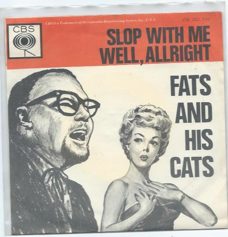 Fats and his Cats- Slop with Me, Cd's en Dvd's, Vinyl Singles, Gebruikt, EP, Pop, Verzenden