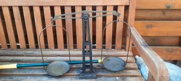 Antieke (apotheekers) weegschaal Carl Bauer Munchen beschikbaar voor biedingen