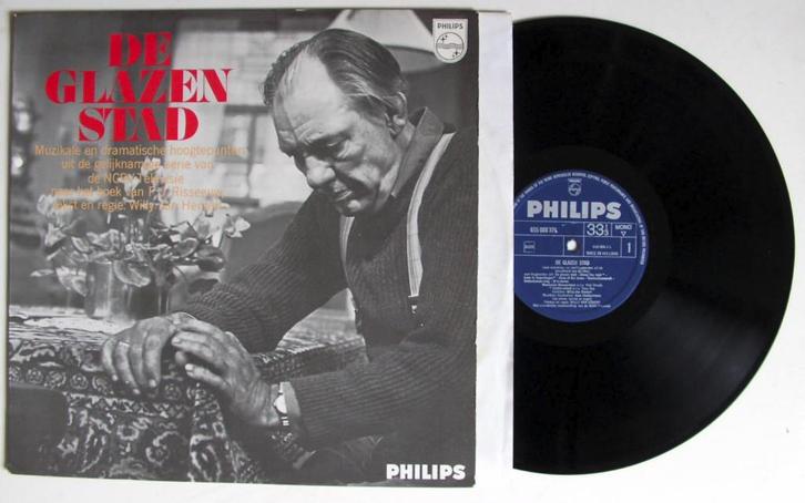De Glazen Stad Original Soundtrack 17 nrs LP 1968 ZGAN, Cd's en Dvd's, Vinyl | Filmmuziek en Soundtracks, Zo goed als nieuw, 12 inch