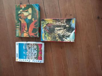 3 puzzels waaronder ook ravensburger geldrop mierlo beschikbaar voor biedingen