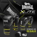 Lonsdale Bokshandschoen XLite 12oz Zwart Geel NIEUW, Sport en Fitness, Nieuw, Bokshandschoenen, Ophalen of Verzenden