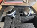 2x Afvoerplug, kleur Brushed CoolMetal - Blaufoss Pavilion, Doe-het-zelf en Verbouw, Sanitair, Ophalen of Verzenden, Nieuw, Rvs