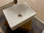 Opzet wasbak waskom porselein wit glans 30x22x10, Huis en Inrichting, Badkamer | Badkamermeubels, Nieuw, Ophalen of Verzenden