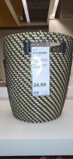 Nieuwe mand, Huis en Inrichting, Ophalen of Verzenden, Zo goed als nieuw, Rond, Riet