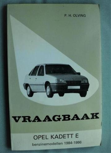 Vraagbaak Opel Kadett E beschikbaar voor biedingen