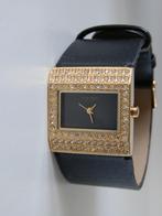 Enzo Tempo dameshorloge., Overige merken, Overige materialen, Leer, Polshorloge