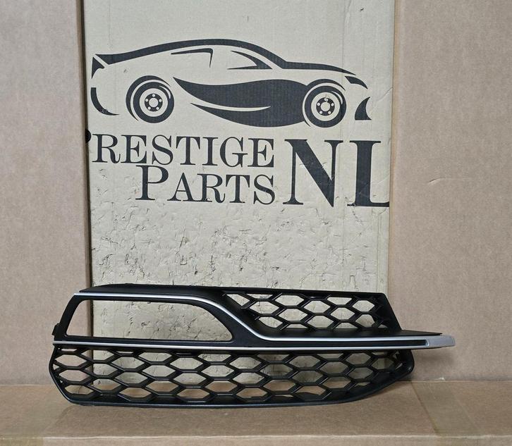 Rooster Mistlamp Kapjes Audi A3 8V S-line S3 Rechts 12-17, Auto-onderdelen, Carrosserie en Plaatwerk, Bumper, Voor, Gebruikt, Herkomst onderdeel bekend