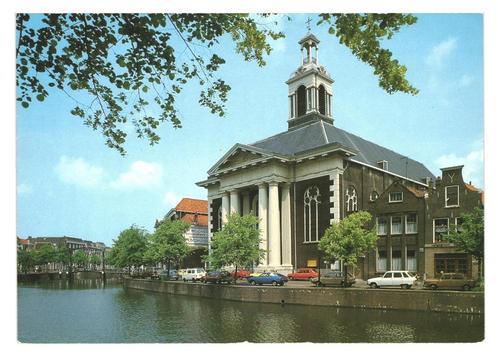 954166	Schiedam	Lange Haven	Havenkerk	Nette oude kaart Onbes, Verzamelen, Ansichtkaarten | Nederland, Ongelopen, Zuid-Holland