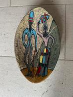 Kunst keramiek , bewerkt met kintsugi . Goudlijm, Antiek en Kunst, Ophalen of Verzenden