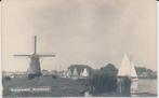 645G fotokaart Warmond molen, Verzamelen, Ansichtkaarten | Nederland, Ophalen of Verzenden, 1920 tot 1940, Ongelopen, Zuid-Holland