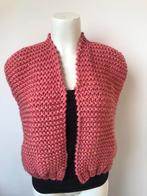 Kiro by kim zalmroze wol wollen mouwloos vest gebreid, Maat 38/40 (M), Ophalen of Verzenden, Zo goed als nieuw, X