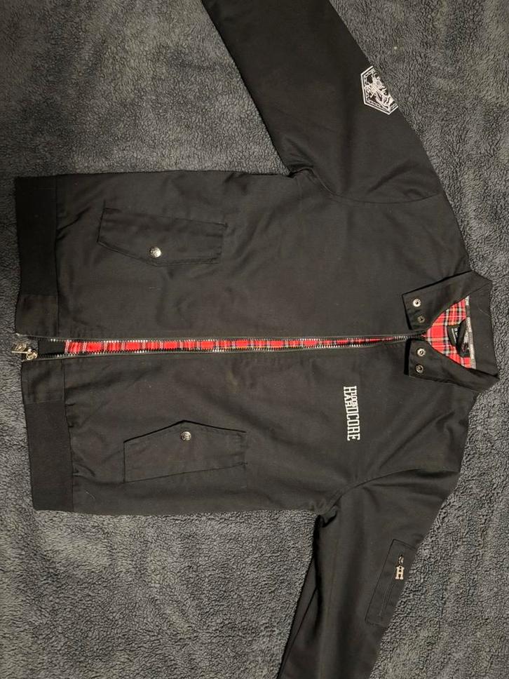 100% Hardcore Vest Oldschool Edition, Kleding | Heren, Truien en Vesten, Zo goed als nieuw, Zwart, Ophalen