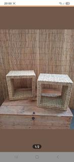 Leuke rieten opberg vakken, Ophalen, Rechthoekig, Riet