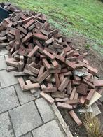 Waalformaat straat klinkers rood !!GRATIS!!, Tuin en Terras, Tegels en Klinkers, Ophalen, Gebruikt, Klinkers, 5 tot 10 m²