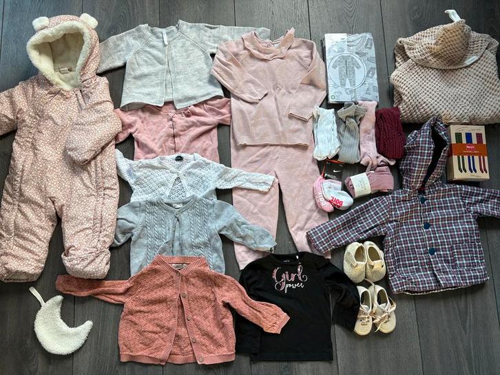 Kledingpakket Meisje Maat 62-74, Kinderen en Baby's, Babykleding | Baby-kledingpakketten, Zo goed als nieuw, Maat 68, Ophalen of Verzenden