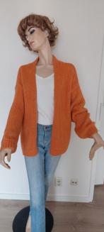 Mooi gebreid Summum vest mt L, Maat 38/40 (M), Summum, Oranje, Ophalen of Verzenden