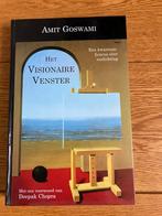 Amit Goswami - Het visionaire venster, Achtergrond en Informatie, Spiritualiteit algemeen, Ophalen of Verzenden, Zo goed als nieuw