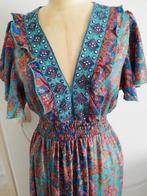 Beeldschone jurk boho ibiza nieuw mt M 70%seide, Maat 38/40 (M), Overige kleuren, Nieuw, Ophalen of Verzenden
