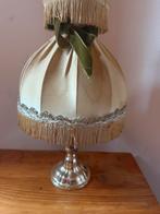 Vintage Tafellamp met Franjes, Ophalen of Verzenden