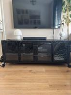 Industriële TV Kast - Loods 5, Huis en Inrichting, Kasten | Televisiemeubels, Ophalen, Gebruikt, 100 tot 150 cm, Glas