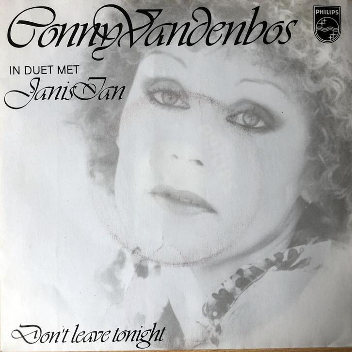 1980       Conny Vandenbos & Janis Ian        Don't Leave Me, Cd's en Dvd's, Vinyl Singles, Zo goed als nieuw, Single, Pop, 7 inch