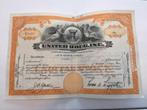 Prachtig certificaat van 20 aandelen United Drug Inc.1936, Postzegels en Munten, Aandelen en Waardepapieren, Verzenden, 1920 tot 1950