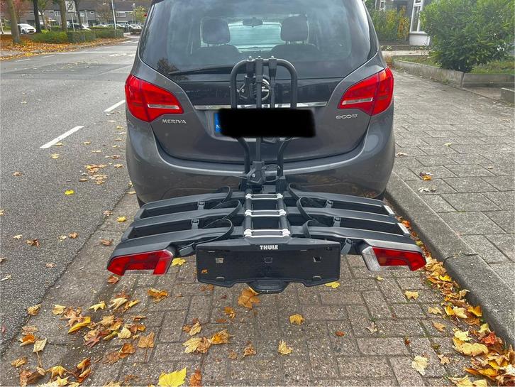Thule easyfold 3 945 voor 3-fietsen, Auto diversen, Fietsendragers, Zo goed als nieuw, Trekhaakdrager, Ophalen