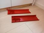 Wandplank boekenplank dieren ijzer 38x9cm neushoorn olifant, Ophalen of Verzenden, Gebruikt