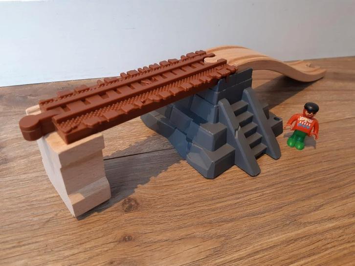 Safari Tempel Onderdeel, Licht en geluid Houten trein spoor, Kinderen en Baby's, Speelgoed | Thomas de Trein, Zo goed als nieuw