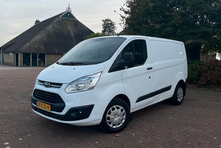 Ford Transit Custom 2.2 Tdci | airco & cruise, Auto's, Bestelauto's, Particulier, Airbags, Airconditioning, Bluetooth, Centrale vergrendeling