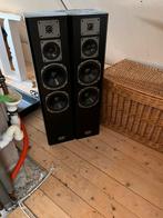 Quadral Rubin Phonologue E zuil luidsprekers, Audio, Tv en Foto, Luidsprekers, Gebruikt, 120 watt of meer, Front, Rear of Stereo speakers