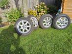 Winterbanden met aluminium velg, Auto-onderdelen, Banden en Velgen, Ophalen, Gebruikt, 15 inch, Banden en Velgen