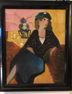 Franse dame van tutsin, Antiek en Kunst, Ophalen of Verzenden